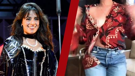 camila cabello nip slip|Camila Cabello addresses nip slip on The One Show。